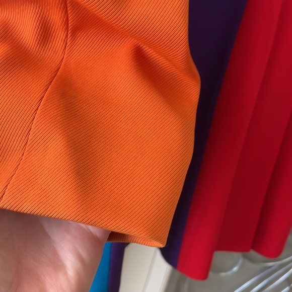 Moschino Cheap and Chic Vintage very colorful Blazer Size 12 - Picture 10 of 13